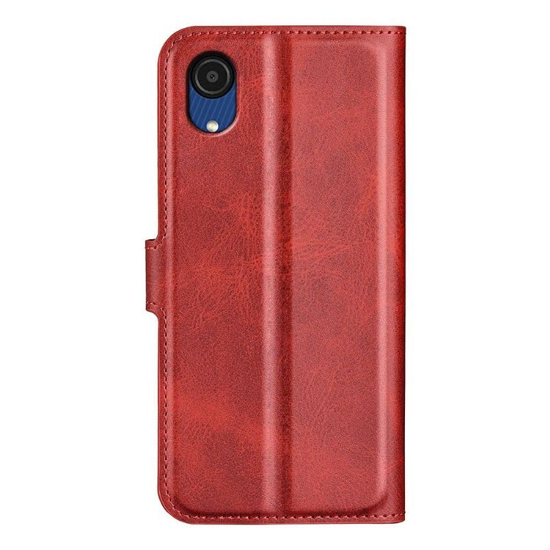 Flip Case Für Samsung Galaxy A03 Core Brieftasche Leder-stil