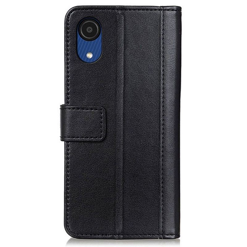 Flip Case Für Samsung Galaxy A03 Core Flip Case Cerena Folio Kunstleder