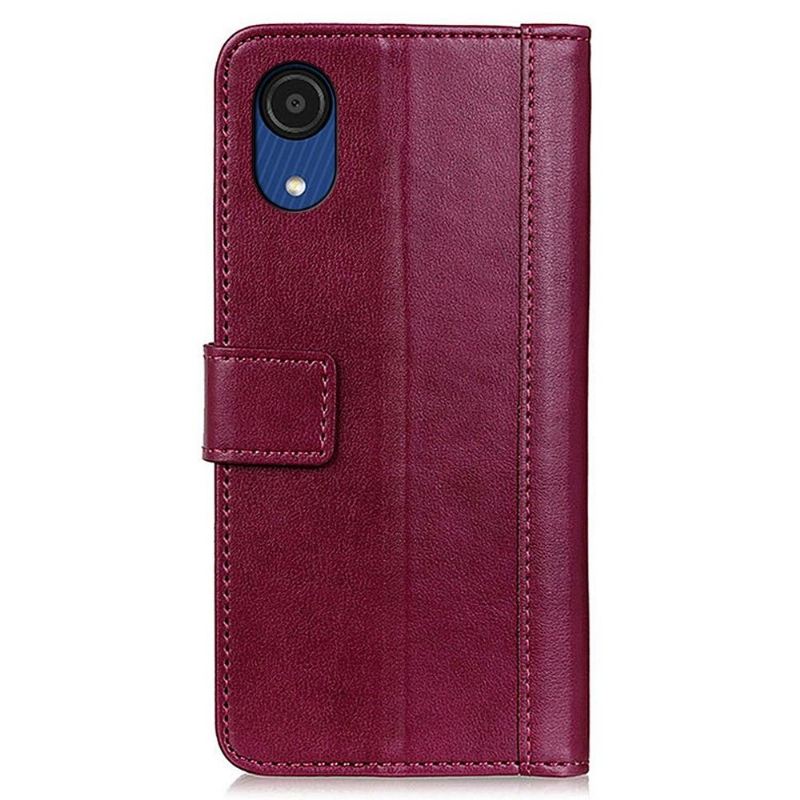 Flip Case Für Samsung Galaxy A03 Core Flip Case Cerena Folio Kunstleder