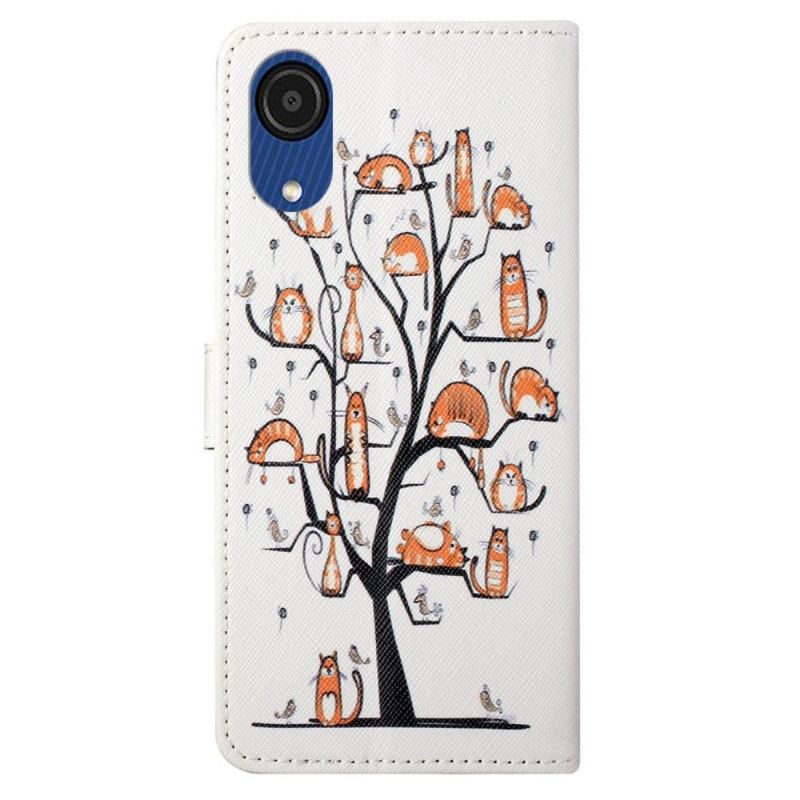 Flip Case Für Samsung Galaxy A03 Core Kratzbaum