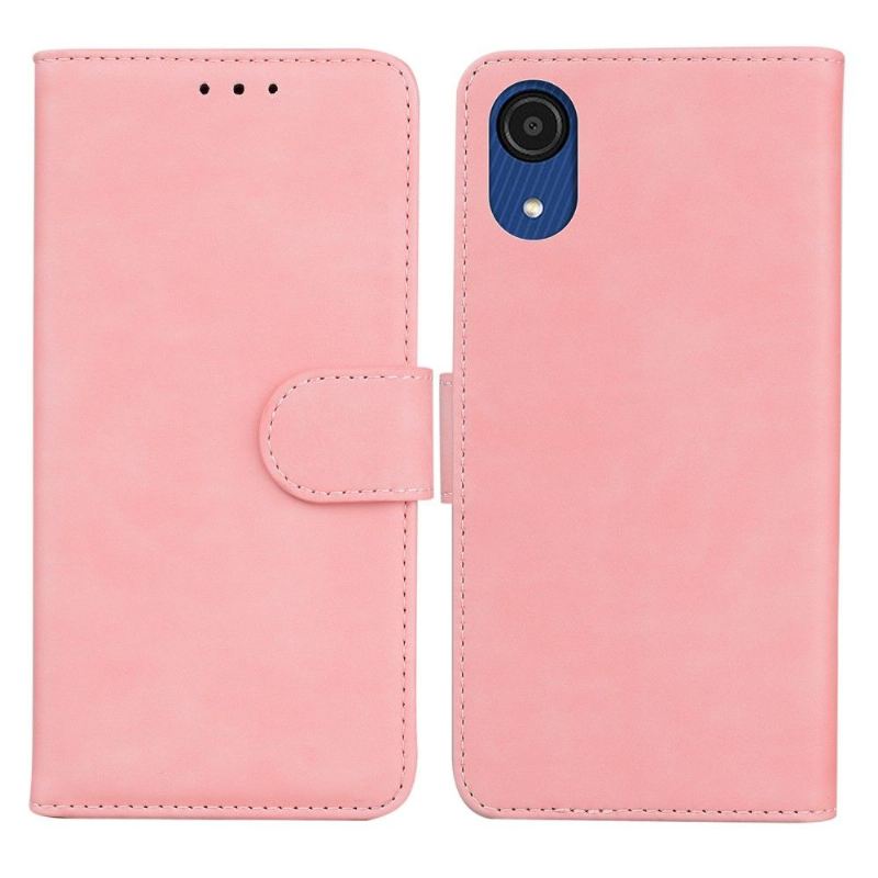 Flip Case Für Samsung Galaxy A03 Core Römischer Soft-touch