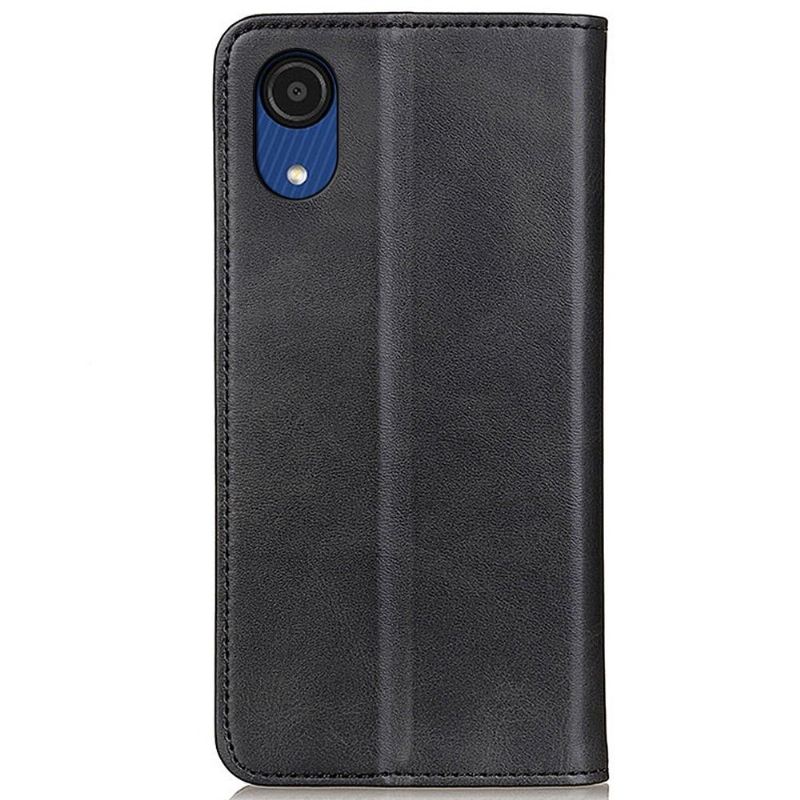 Flip Case Für Samsung Galaxy A03 Core Flip Case Simone Flip Aged Kunstleder