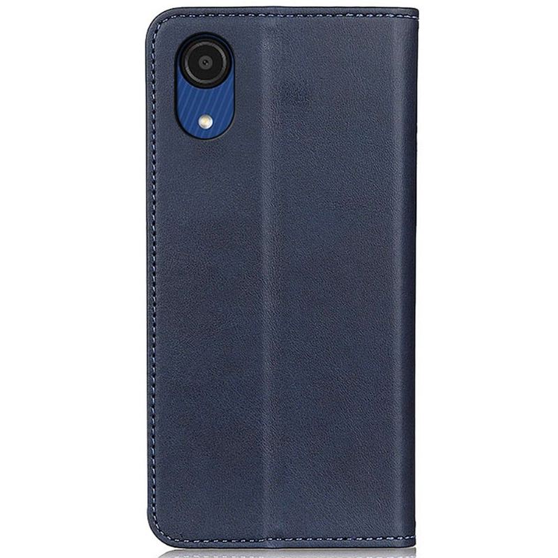 Flip Case Für Samsung Galaxy A03 Core Flip Case Simone Flip Aged Kunstleder