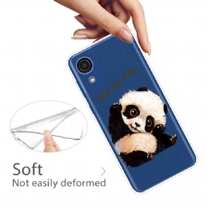 Handyhülle Für Samsung Galaxy A03 Core Panda"gib Mir Fünf"