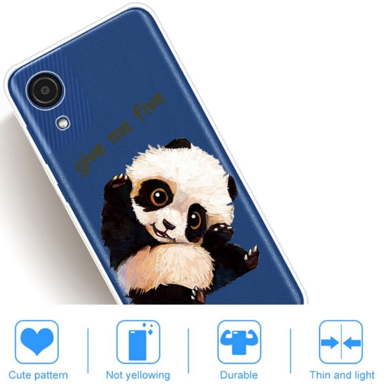 Handyhülle Für Samsung Galaxy A03 Core Panda"gib Mir Fünf"