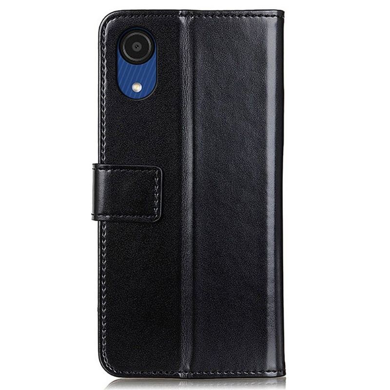 Lederhüllen Für Samsung Galaxy A03 Core Flip Case Folio Aus Kunstleder Melodie