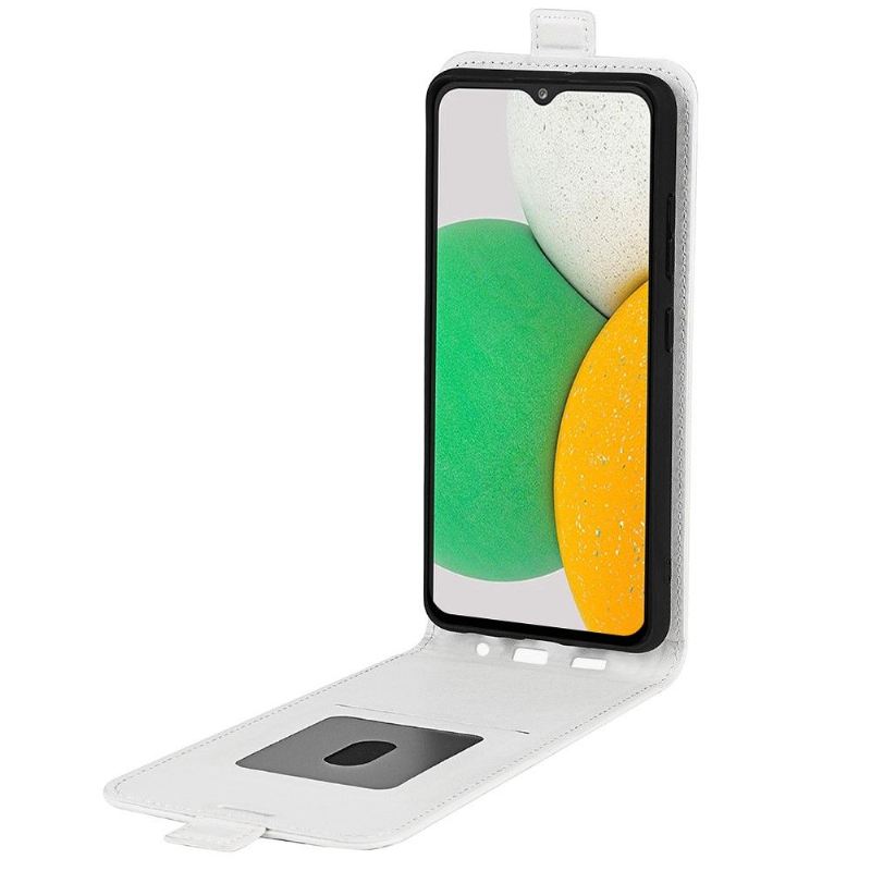 Lederhüllen Für Samsung Galaxy A03 Core Flip Case Vertikales Kunstleder