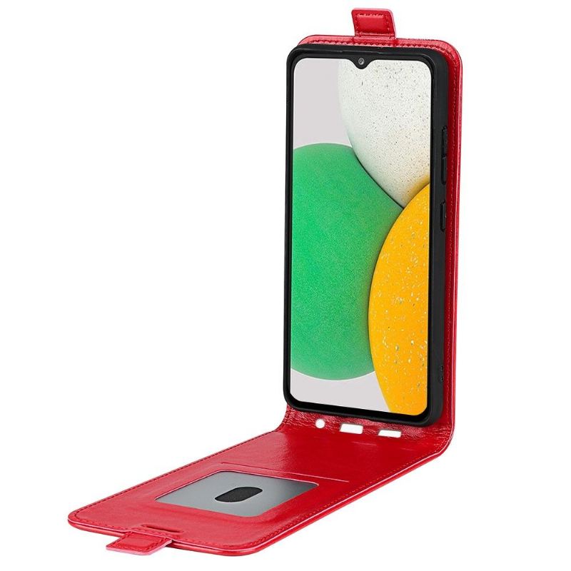 Lederhüllen Für Samsung Galaxy A03 Core Flip Case Vertikales Kunstleder