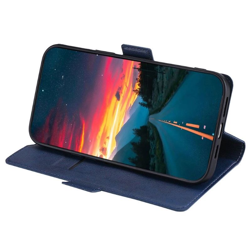 Lederhüllen Für Samsung Galaxy A03 Core Leder Minimalistisches Business