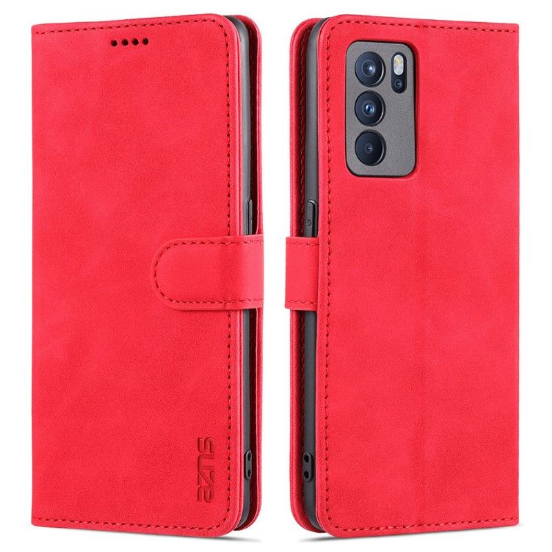 Case Für Oppo Reno 6 5G Schutzhülle Flip Case Inhaber Der Azns-karte