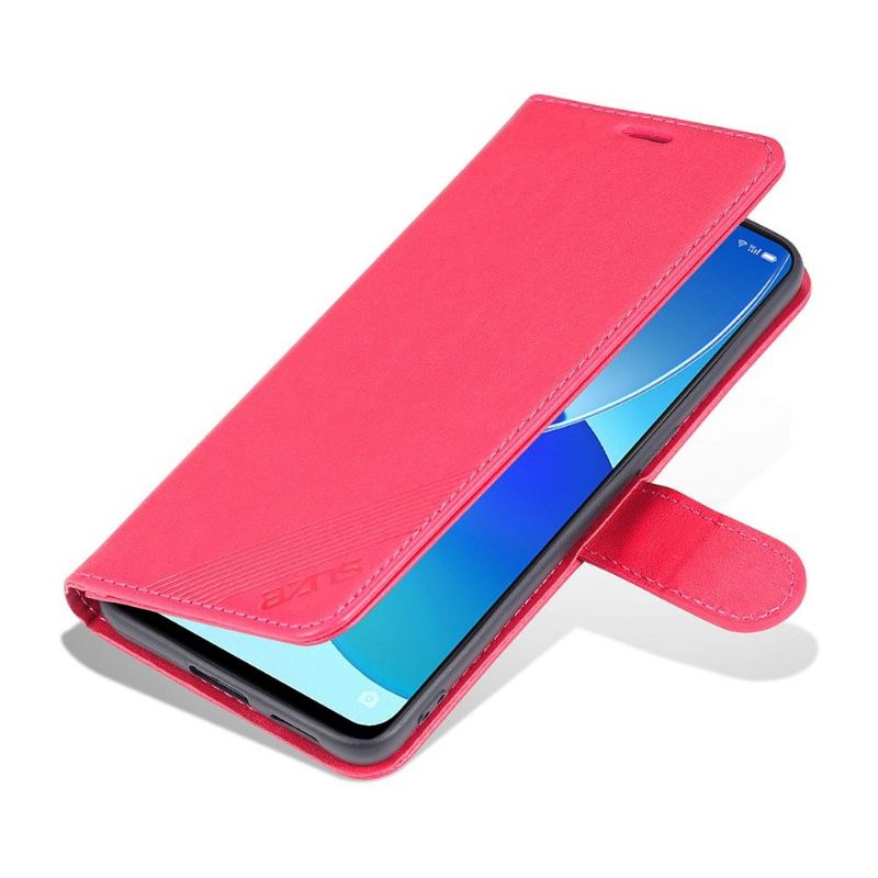 Flip Case Für Oppo Reno 6 5G Azns Kunstleder