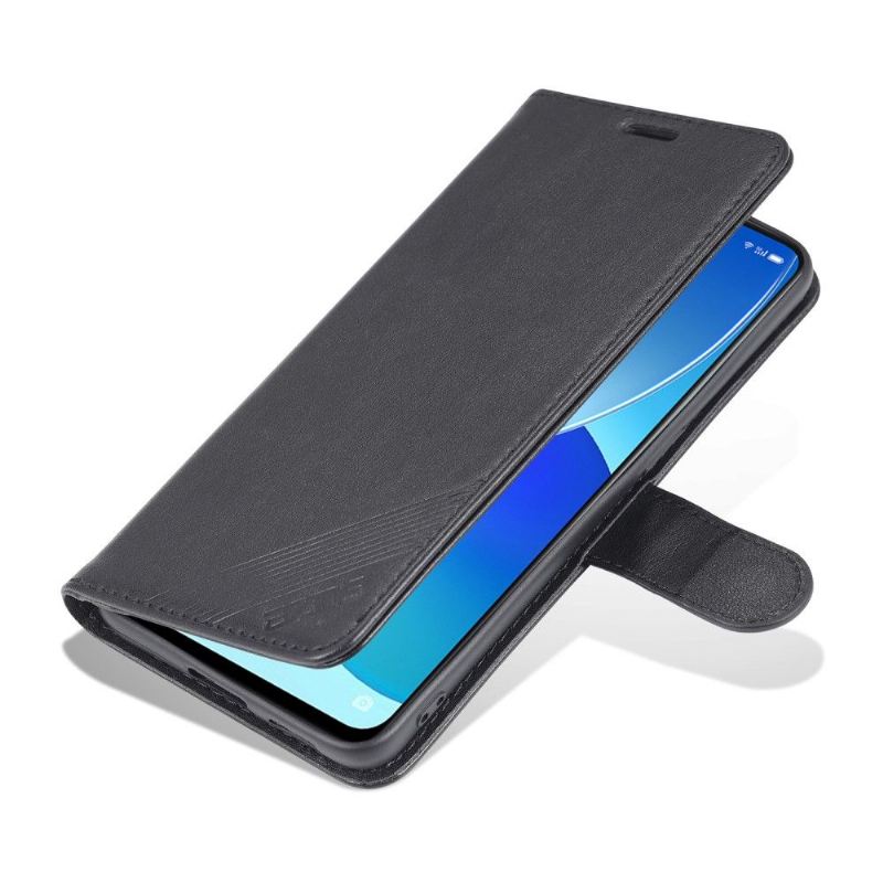 Flip Case Für Oppo Reno 6 5G Azns Kunstleder