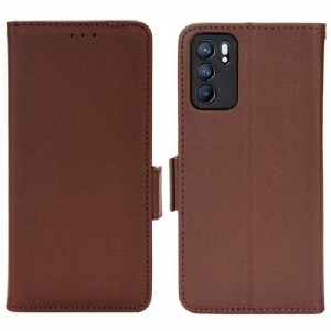 Flip Case Für Oppo Reno 6 5G Flip Case Klappe Doppelt. Neue Farben