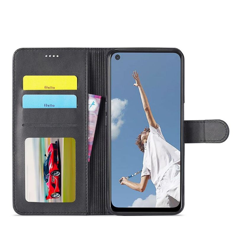 Flip Case Für Oppo Reno 6 5G Ledereffekt Lc.imeeke