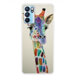 Hülle Für Oppo Reno 6 5G Die Giraffe