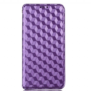 Schutzhülle Für Oppo Reno 6 5G Flip Case 3d-diamant-ledereffekt