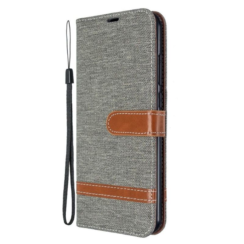 Case Für Xiaomi Redmi Note 8T Flip Case Stoffhüllenfolie