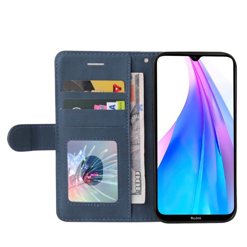 Flip Case Für Xiaomi Redmi Note 8T Bicolor Künstlerisch