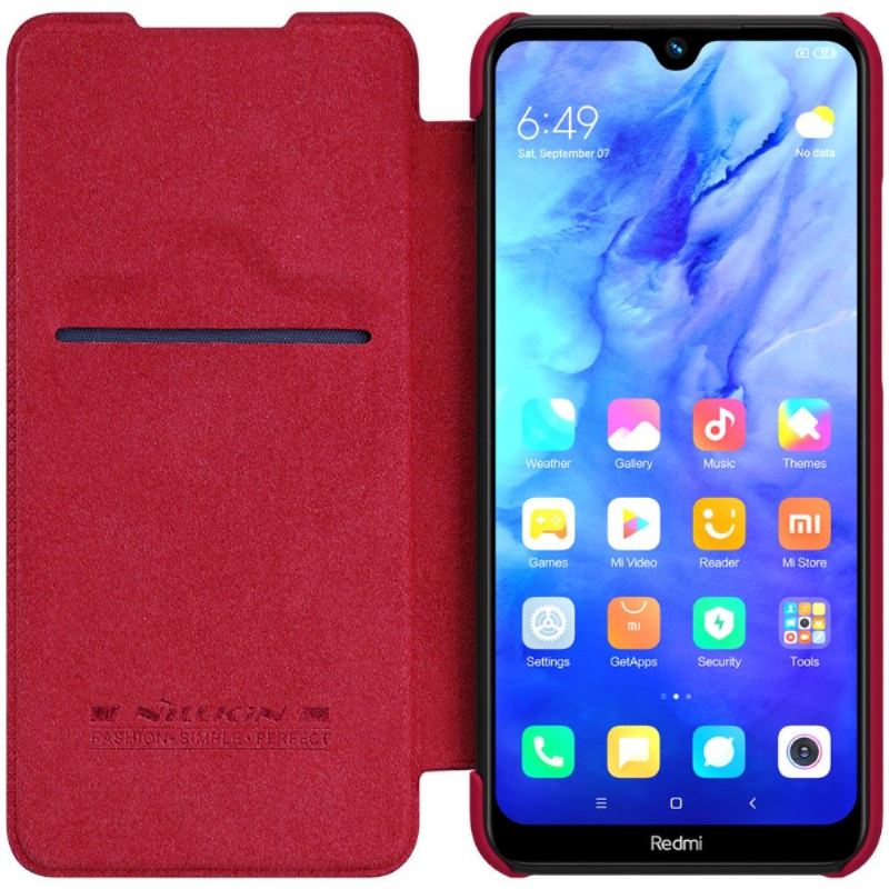 Flip Case Für Xiaomi Redmi Note 8T Nillkin Qin Kunstleder