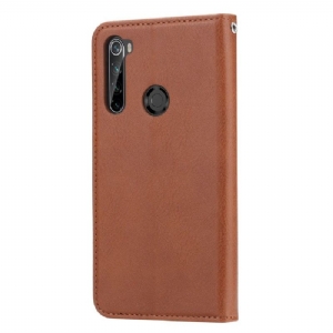 Flip Case Für Xiaomi Redmi Note 8T Standetui In Lederoptik