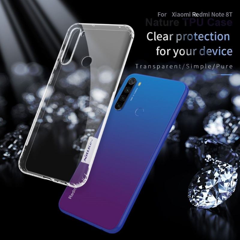 Handyhülle Für Xiaomi Redmi Note 8T Transparentes Gel Natur