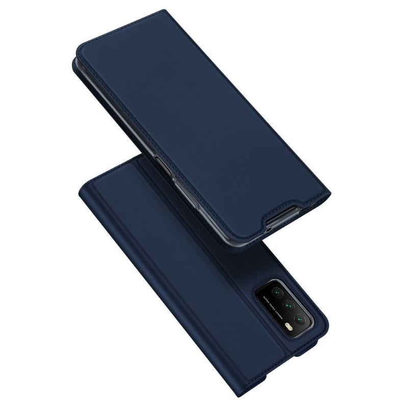 Flip Case Für Poco M3 Business-satin-effekt