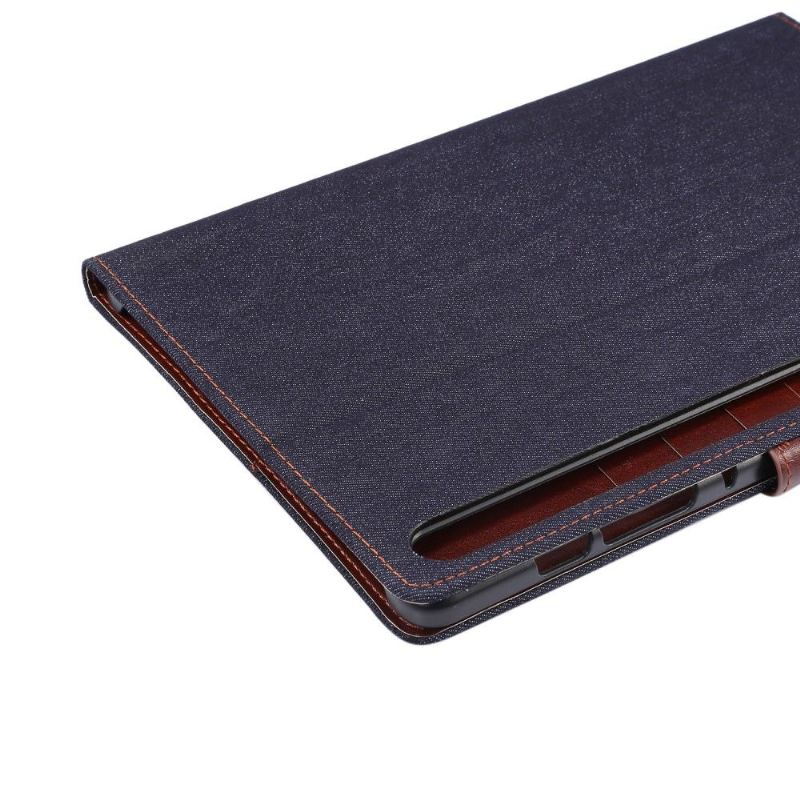 Flip Case Für Samsung Galaxy Tab S7 Stoffbezug