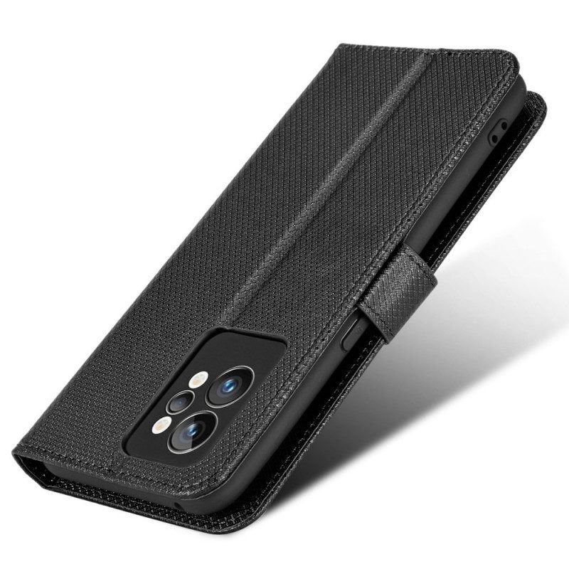 Flip Case Für Realme GT2 Pro Mit Kordel Riemchenstil