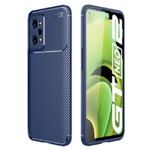 Hülle Für Realme GT2 Pro Flexible Kohlefaser