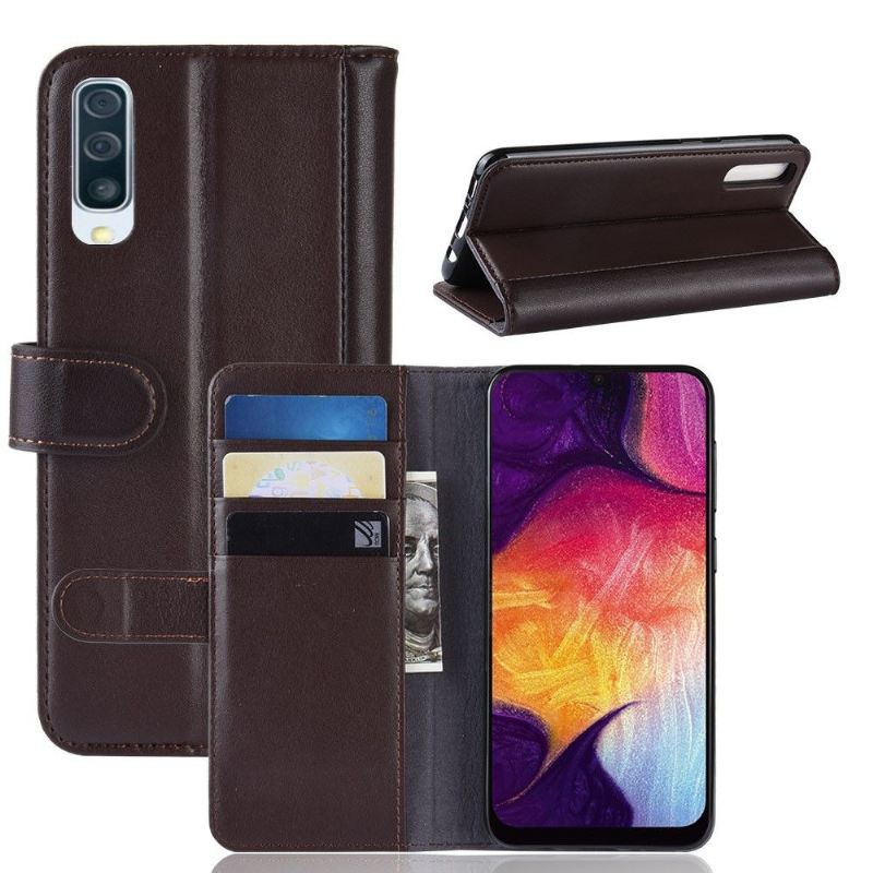 Case Für Samsung Galaxy A50 Brieftasche Premium-leder