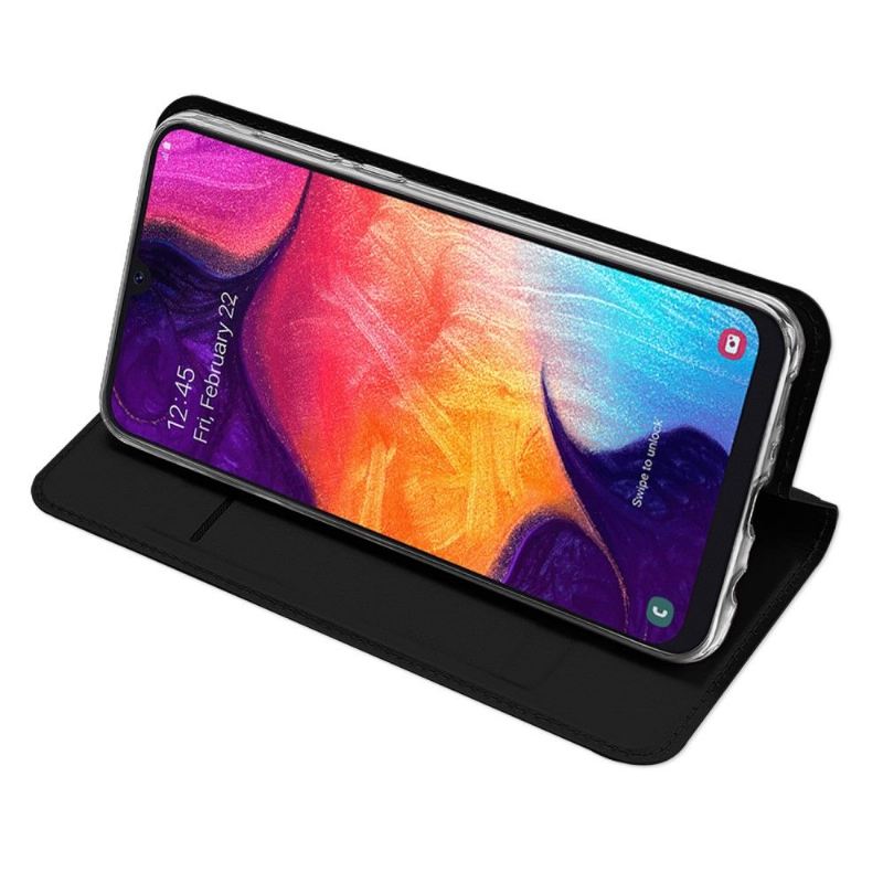 Case Für Samsung Galaxy A50 Business-lederimitat