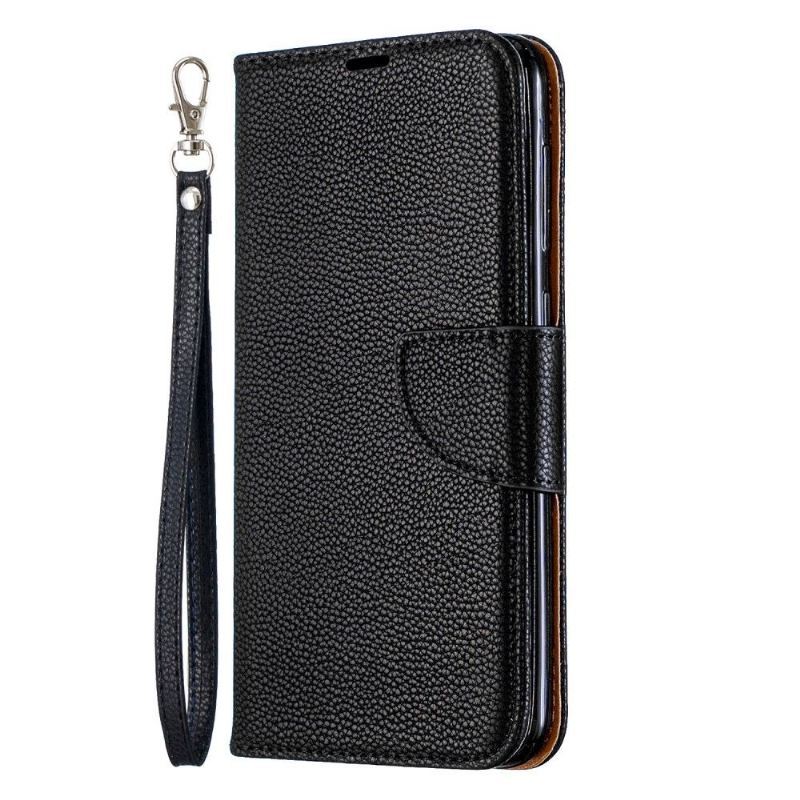 Case Für Samsung Galaxy A50 Flip Case Mit Riemen In Genarbter Lederoptik