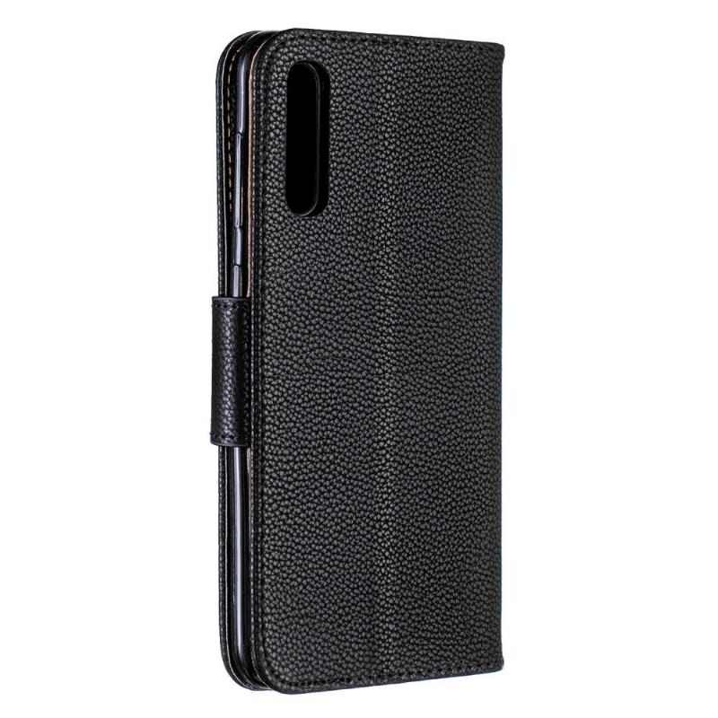 Case Für Samsung Galaxy A50 Flip Case Mit Riemen In Genarbter Lederoptik