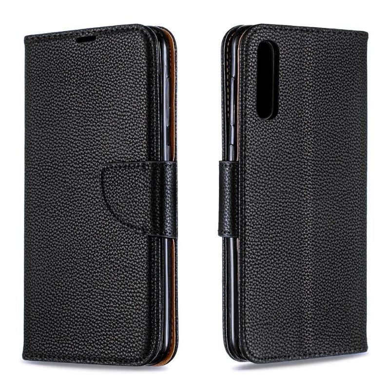 Case Für Samsung Galaxy A50 Flip Case Mit Riemen In Genarbter Lederoptik