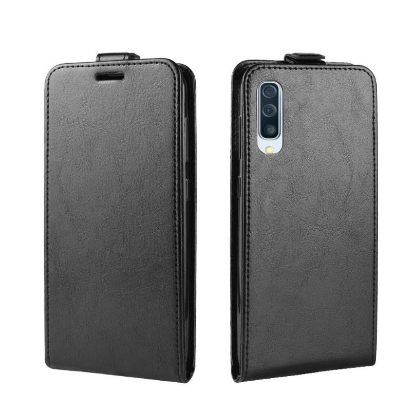 Case Für Samsung Galaxy A50 Flip Case Vertikales Kunstleder