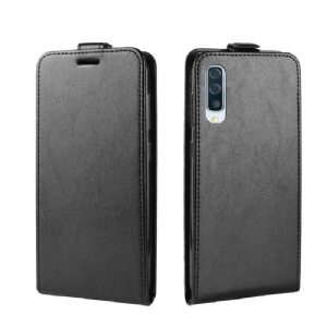 Case Für Samsung Galaxy A50 Flip Case Vertikales Kunstleder