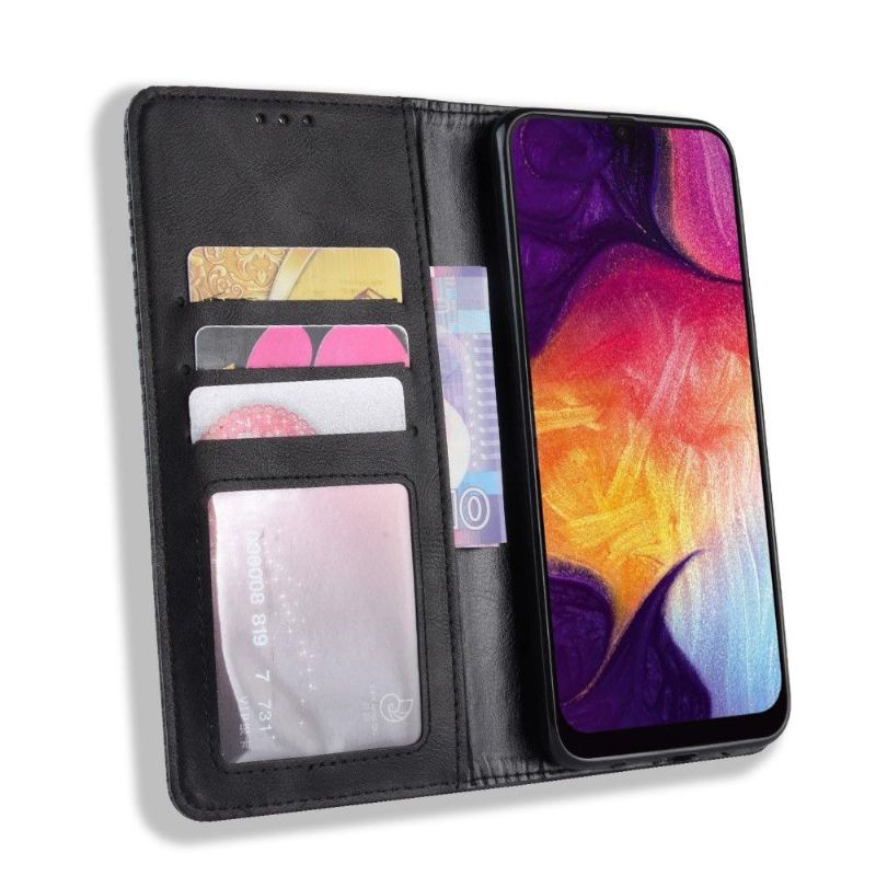 Case Für Samsung Galaxy A50 Lederstil Le Cirénius