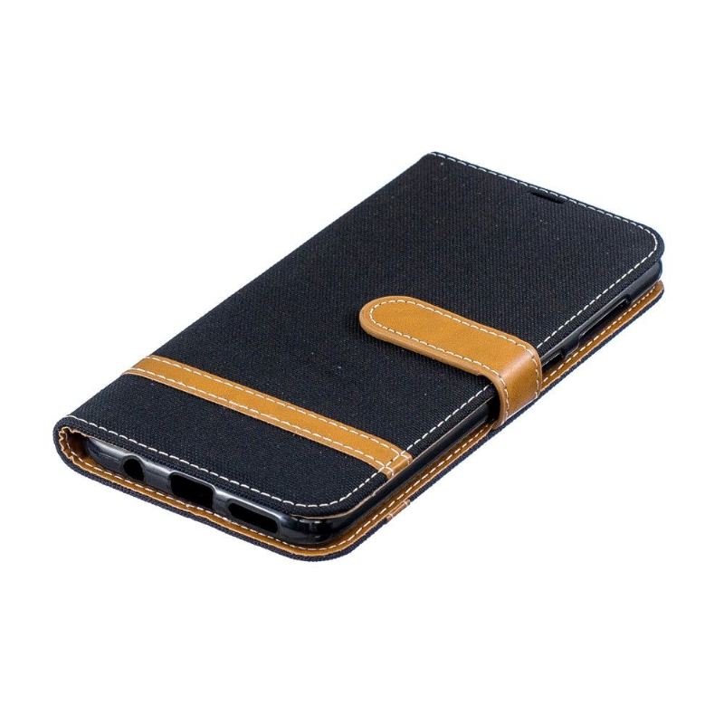 Case Für Samsung Galaxy A50 Stoffbezug Kartenhalter