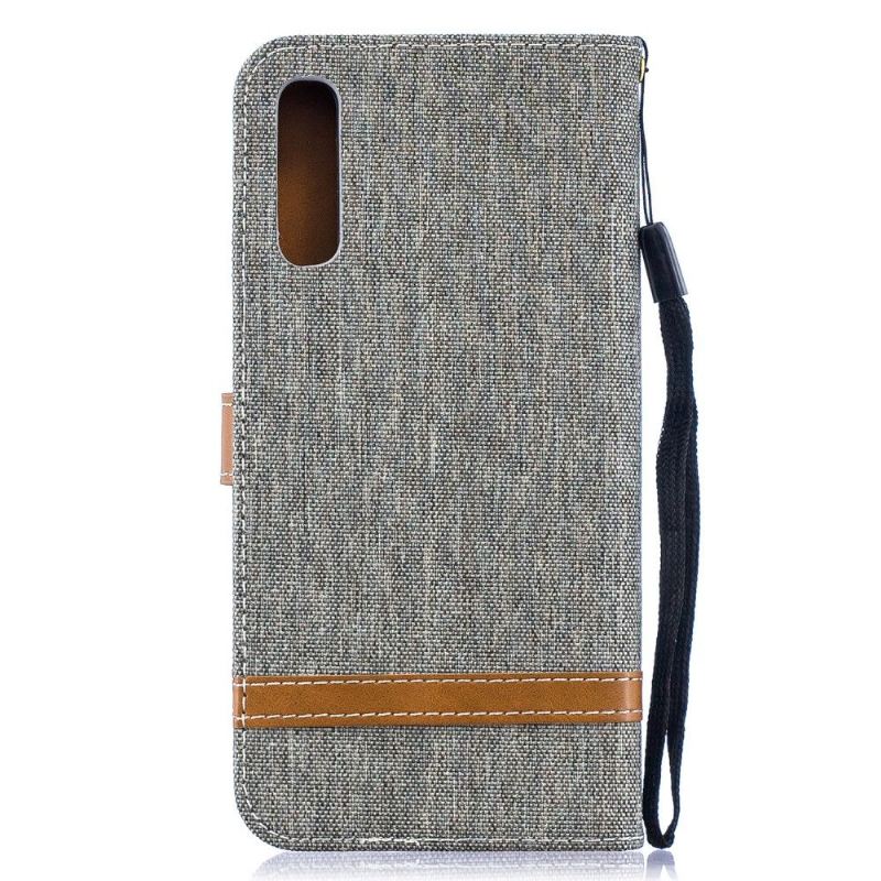 Case Für Samsung Galaxy A50 Stoffbezug Kartenhalter