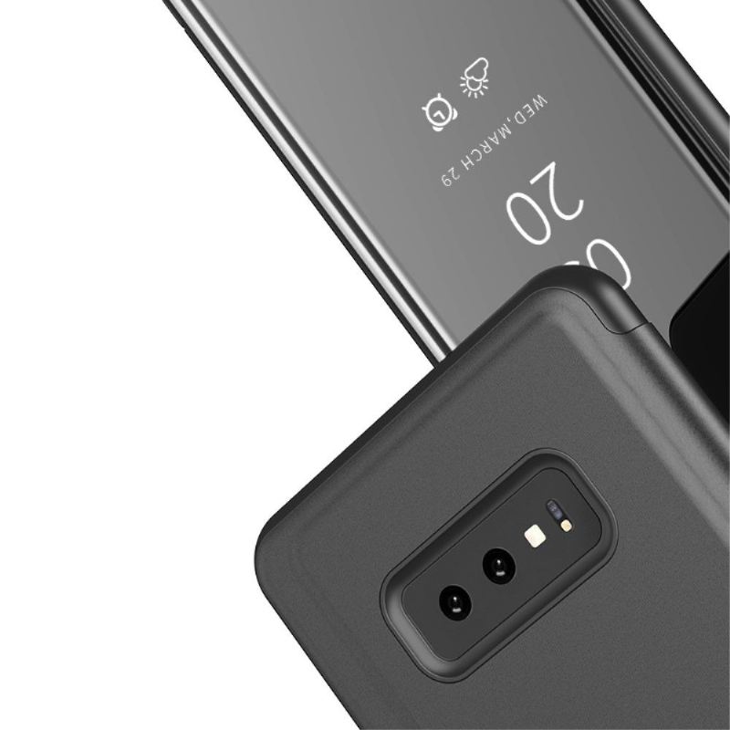 Hülle Für Samsung Galaxy A50 Flip Case Spiegeleffekt