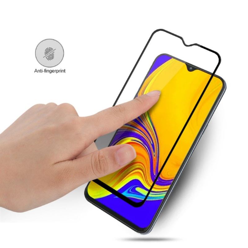 Samsung Galaxy A50 - Displayschutzfolie Aus Gehärtetem Glas In Voller Größe - Schwarz