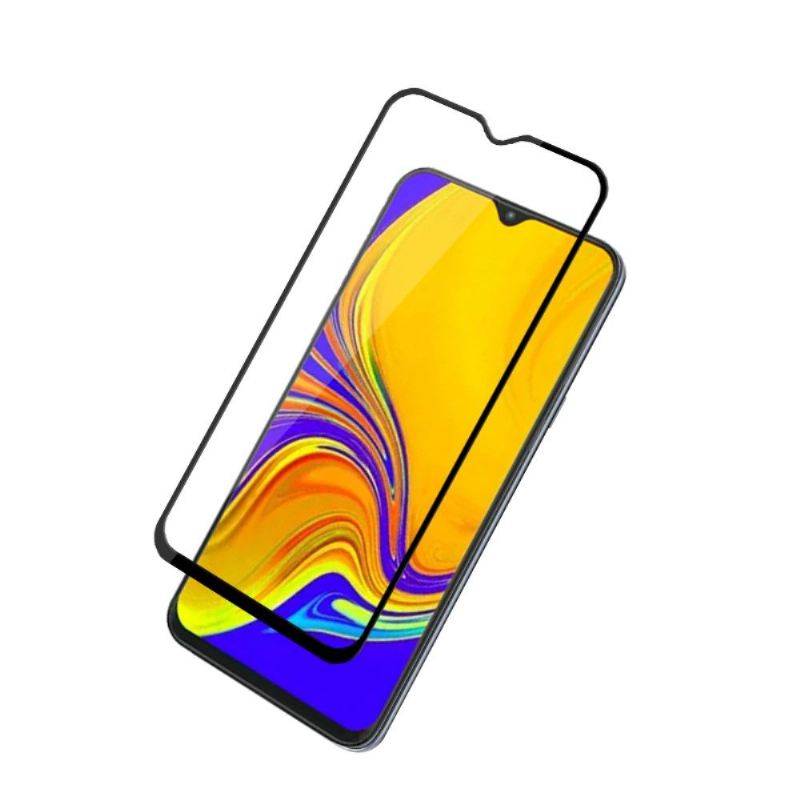 Samsung Galaxy A50 - Displayschutzfolie Aus Gehärtetem Glas In Voller Größe - Schwarz