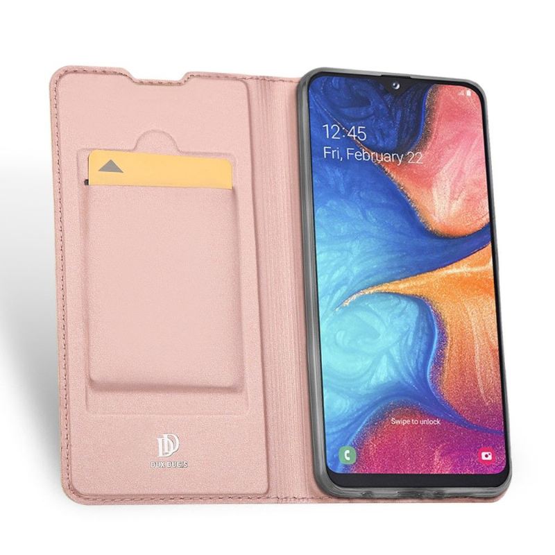 Case Für Samsung Galaxy A20e Business Kunstleder