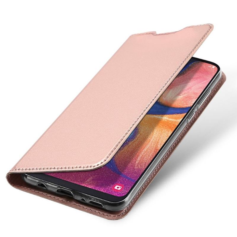 Case Für Samsung Galaxy A20e Business Kunstleder