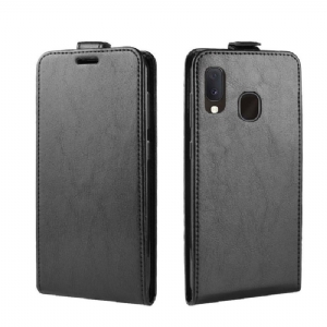 Case Für Samsung Galaxy A20e Flip Case Vertikales Kunstleder