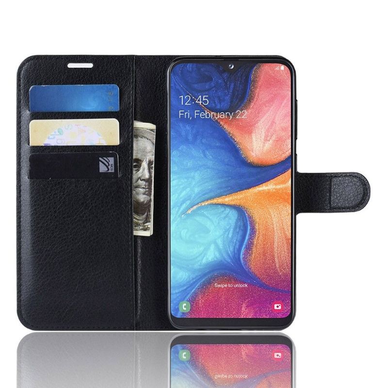 Case Für Samsung Galaxy A20e Geldbörse Style Ledergeldbörse