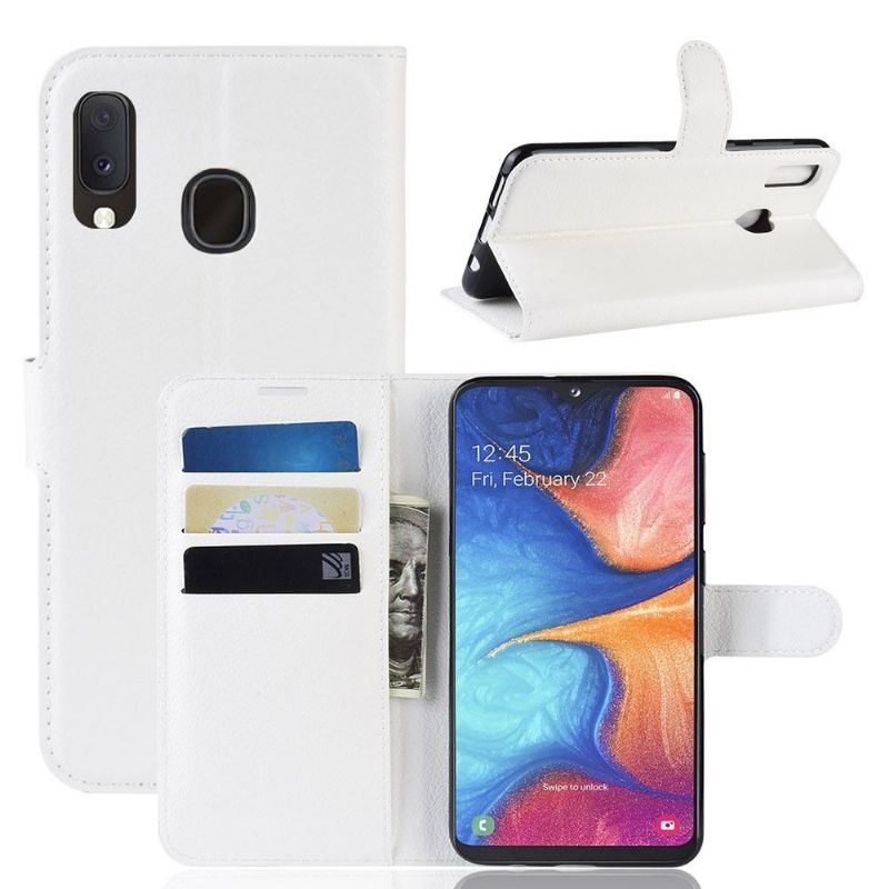 Case Für Samsung Galaxy A20e Geldbörse Style Ledergeldbörse