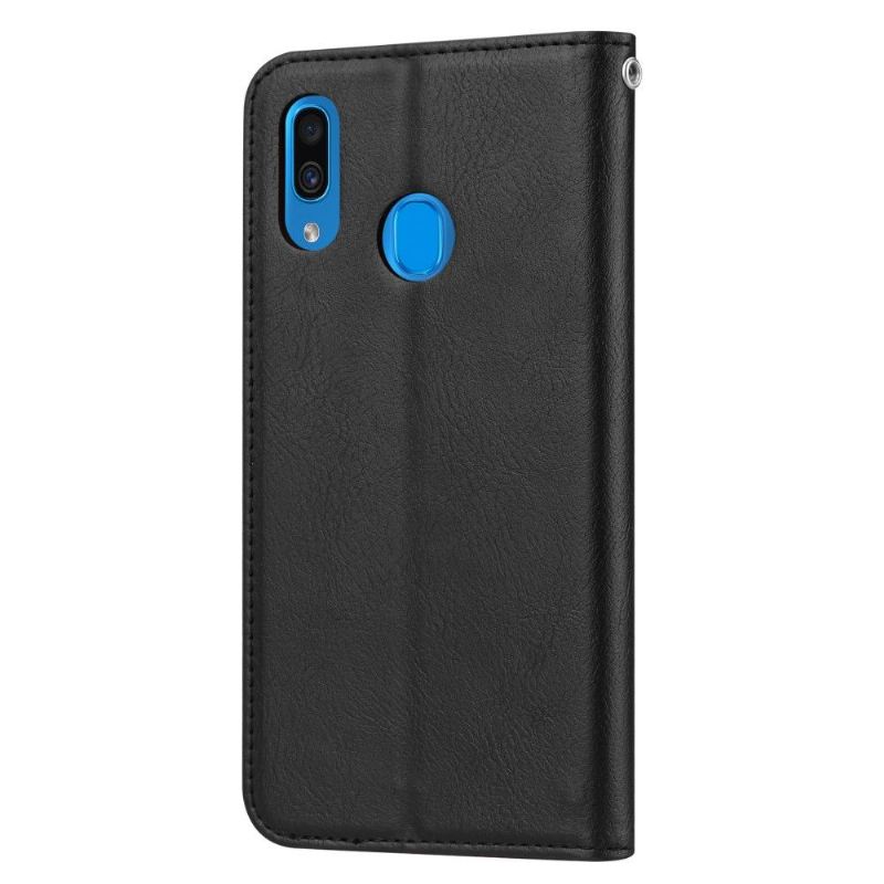 Case Für Samsung Galaxy A20e Ständeretui Aus Leder