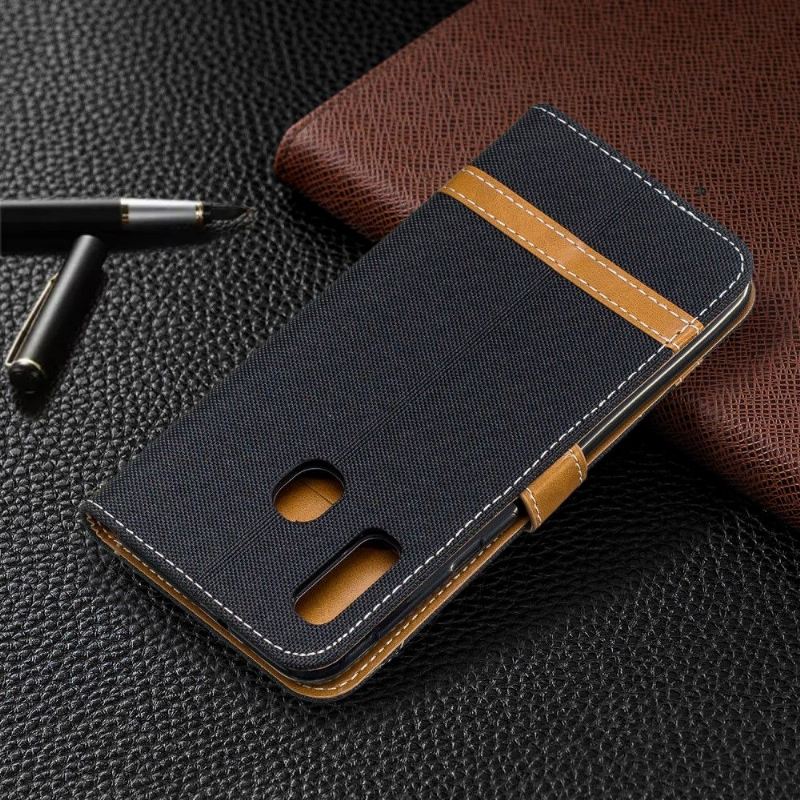 Case Für Samsung Galaxy A20e Stoffbezug