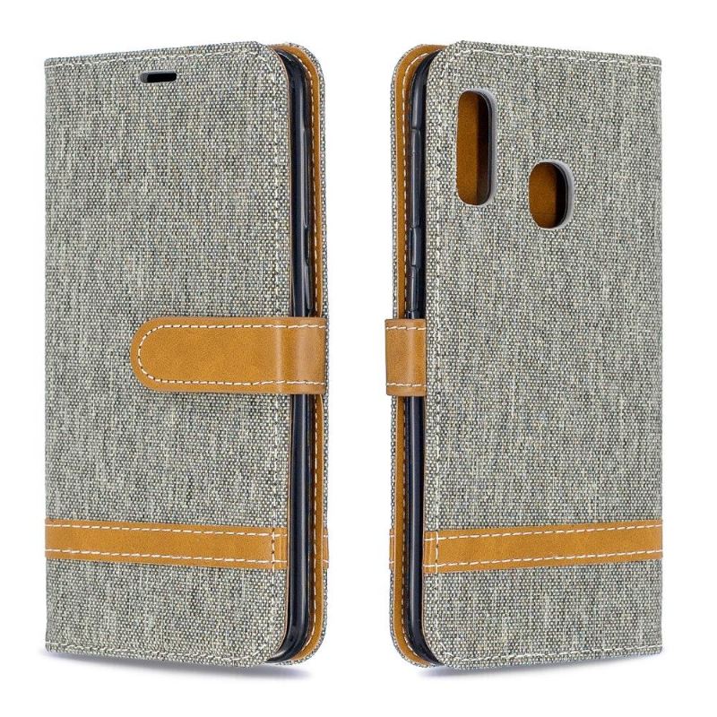 Case Für Samsung Galaxy A20e Stoffbezug